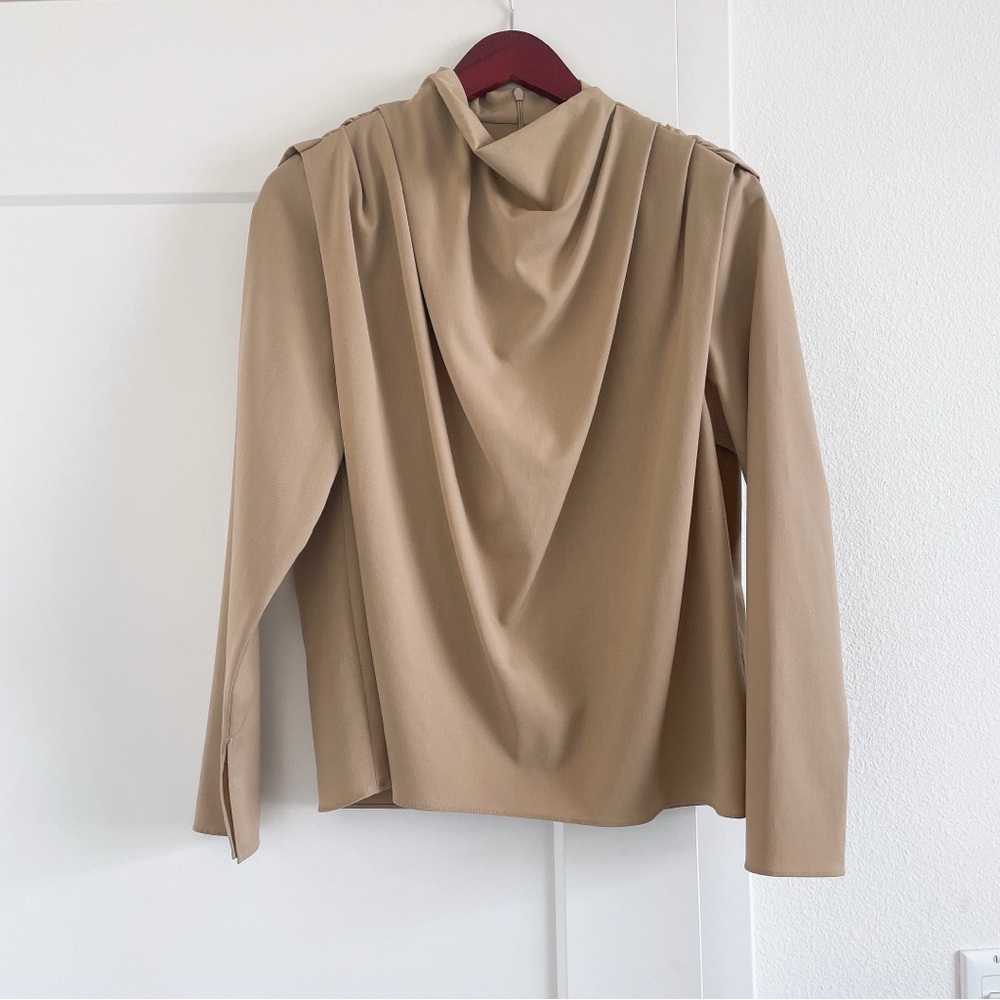Zara Draped Blouse